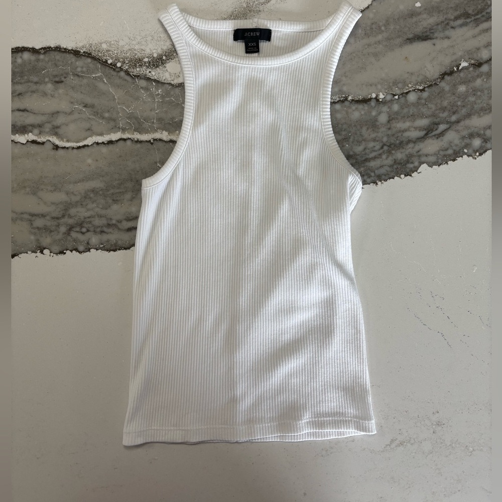 J. Crew | New favorite tank top in vintage rib | Size XXS